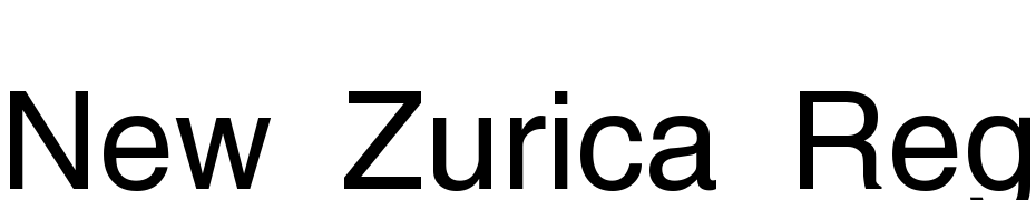 New Zurica Regular Font Download Free